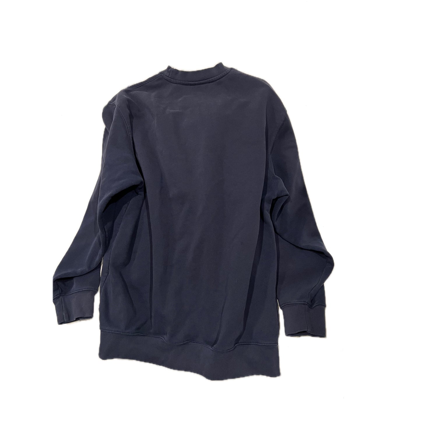 Sudadera negra de cuello redondo Proclub para hombre, talla L