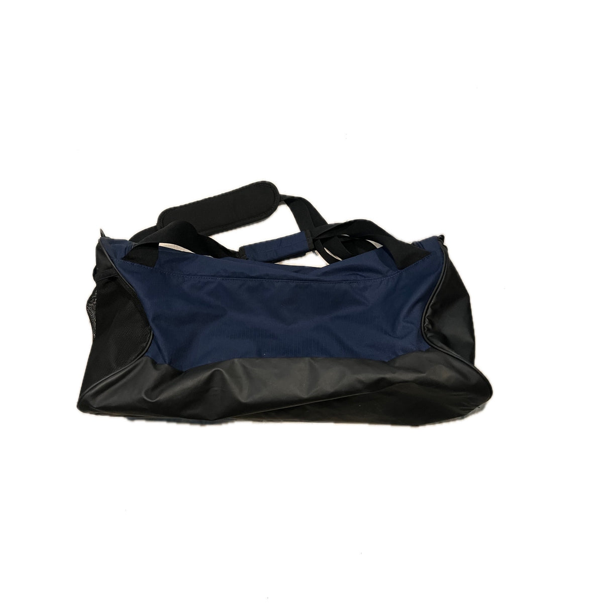 Nike Brasilia 9.5 Blue Black Medium 60L Duffel Gym Bag