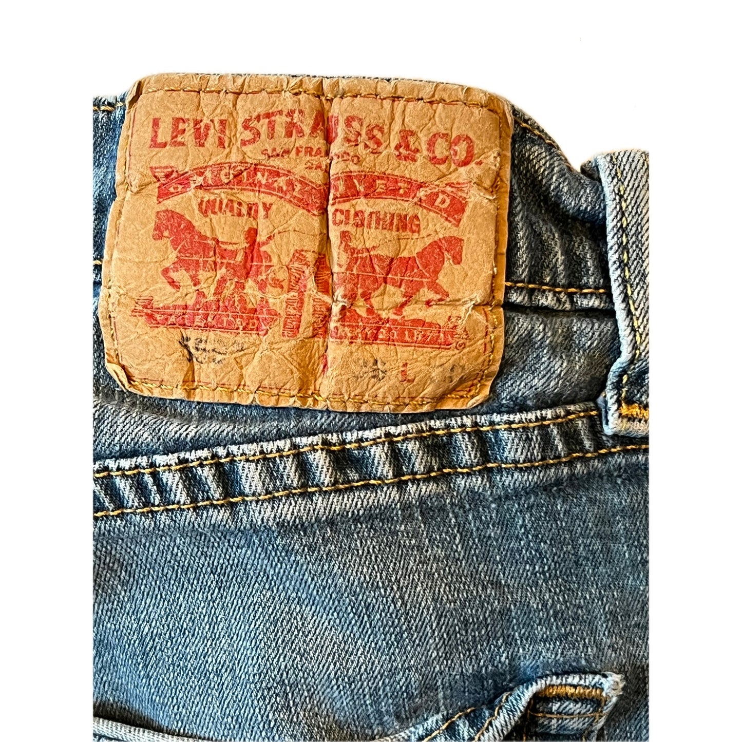 Levi's 550 Relaxed Fit Tapered Leg Jeans 36x30