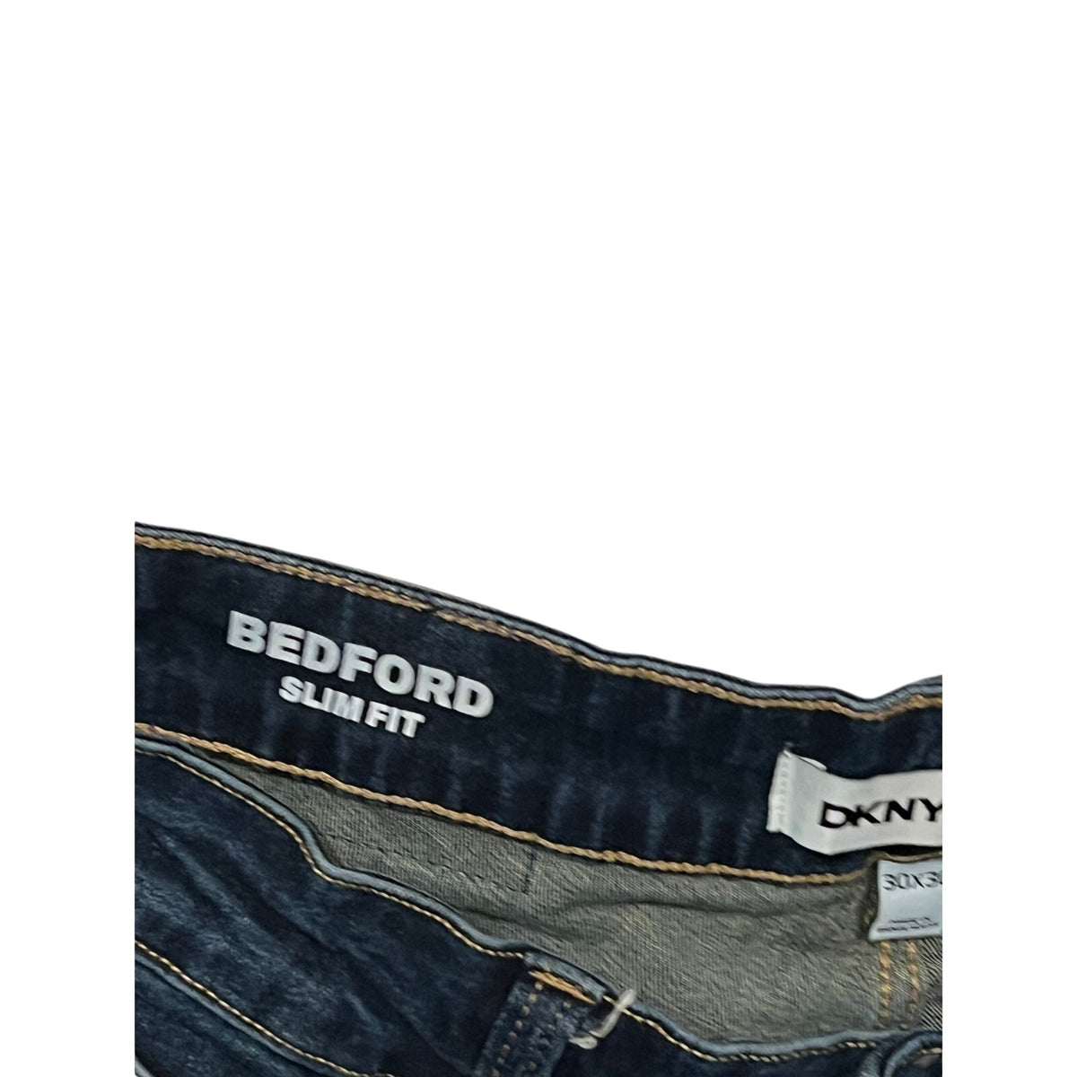 DKNY Bedford Slim Fit Jeans Blue Mens 30x30