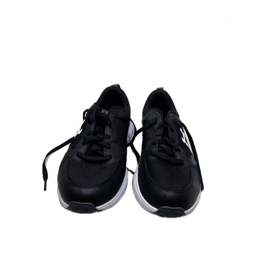 Under Armour Charged Edge Black Castlerock White Mens 9.5