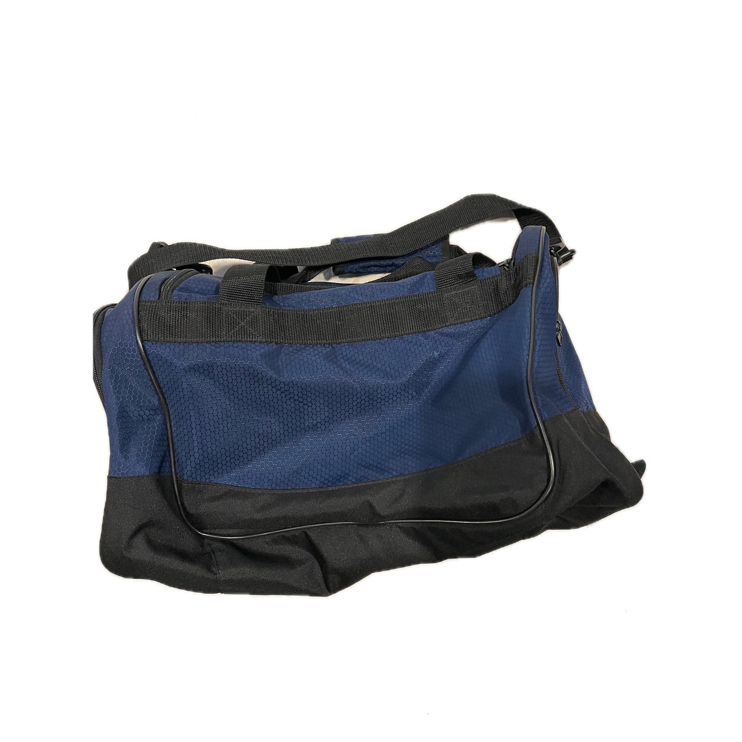 Adidas Defender Medium 20"x12"x10" Blue Black Duffel Bag