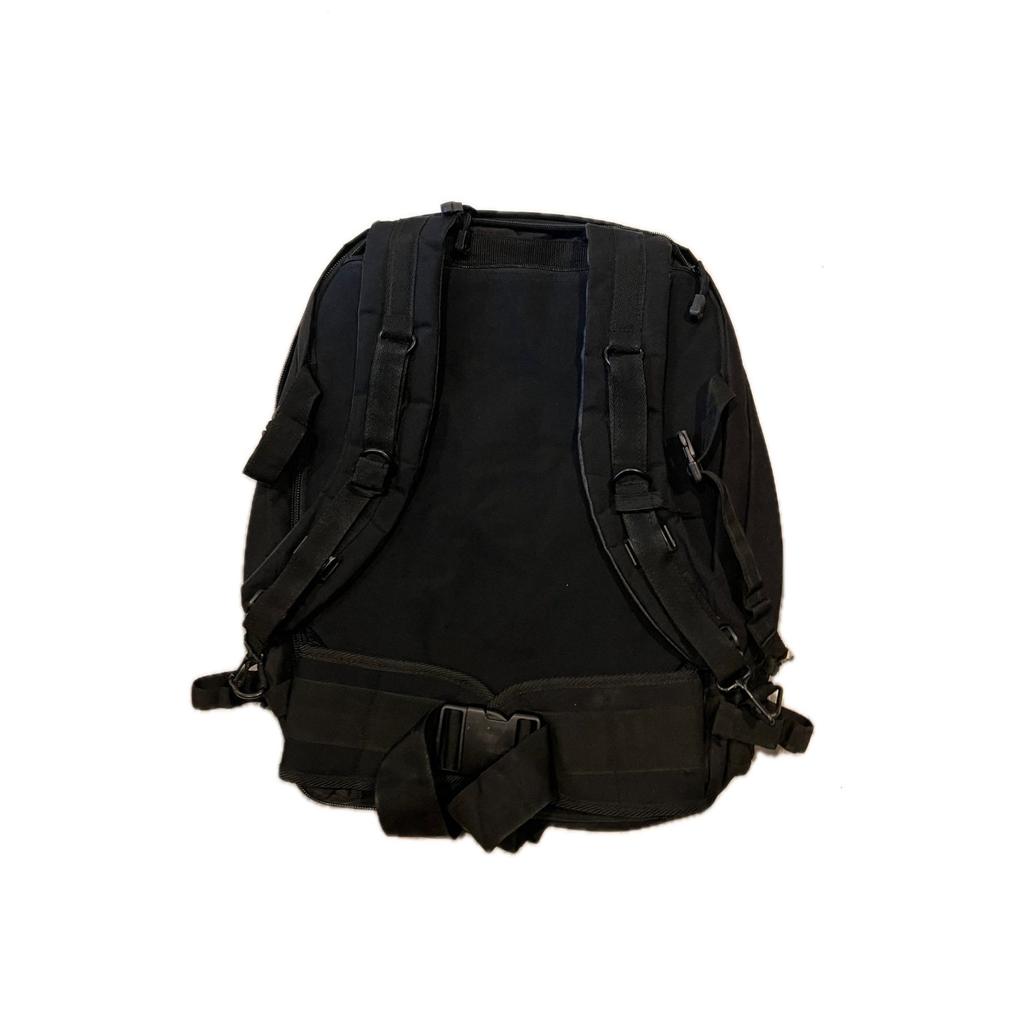 Bugout Gear Canvas Black Tactical Heavy Duty Backpack XXL