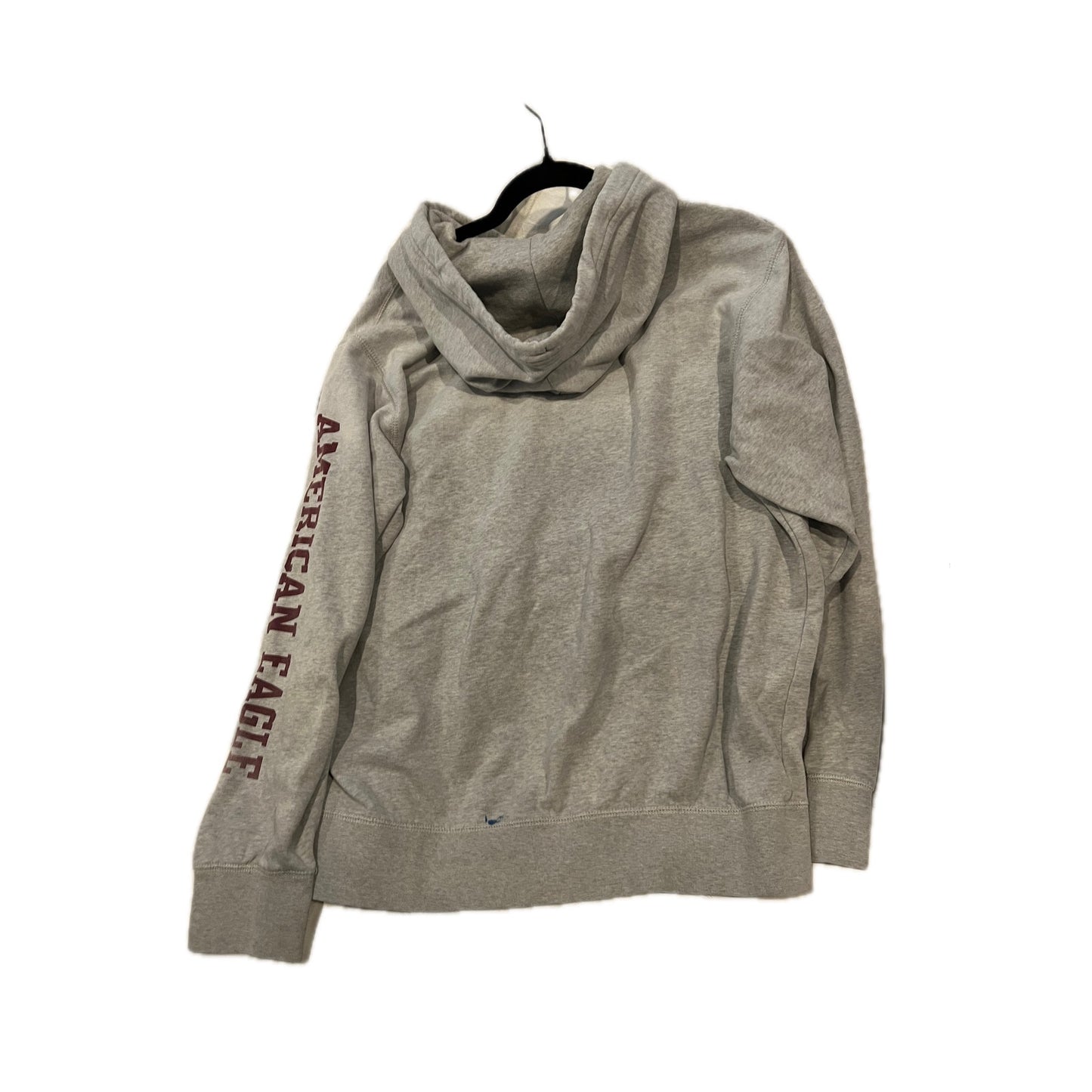 Sudadera con capucha American Eagle Beige Súper Suave Hombre Talla Grande