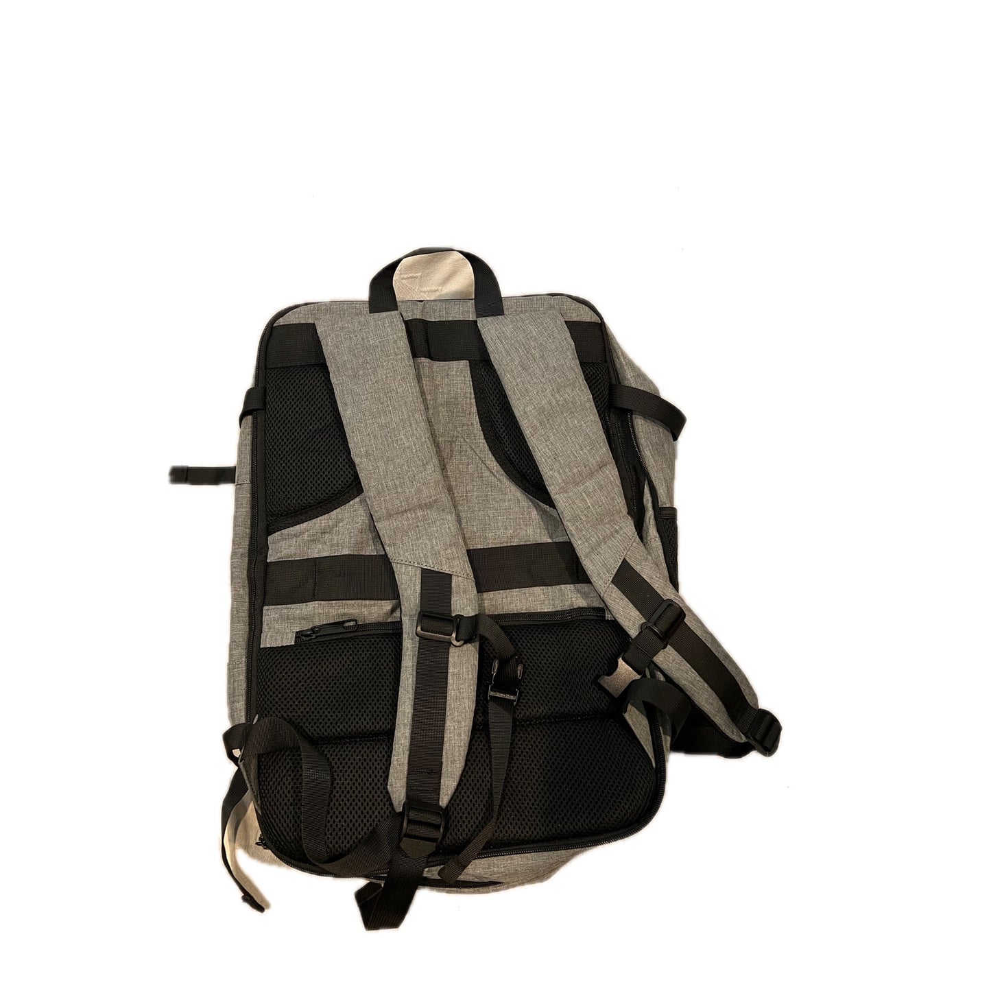 Target Clamshell Gray Black Padded Backpack 20" Tall