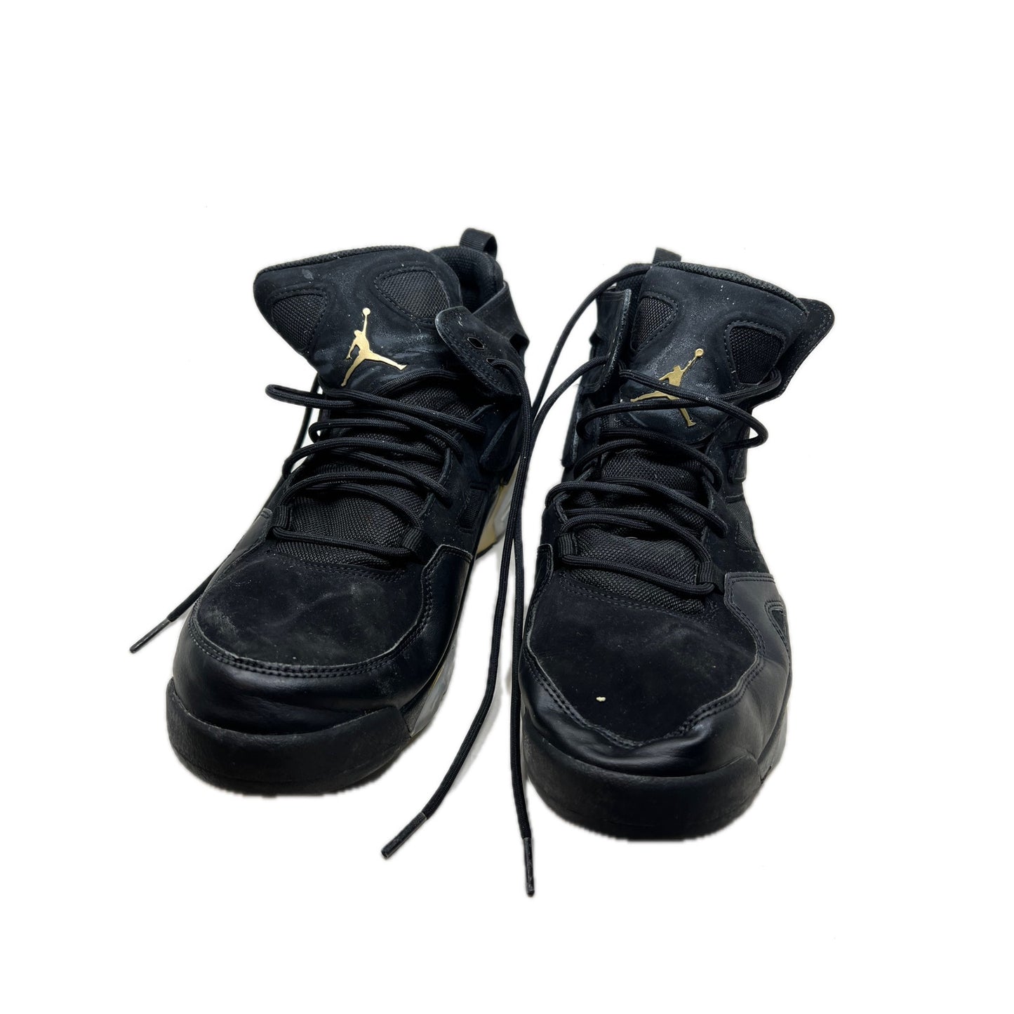 Nike Jordan Flight Club 91 Black Metallic Gold 2021 Mens 11