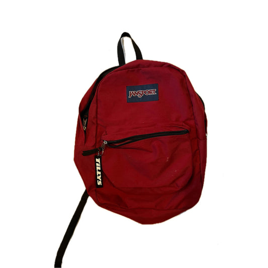 JanSport Red Big Student 2 Section Backpack