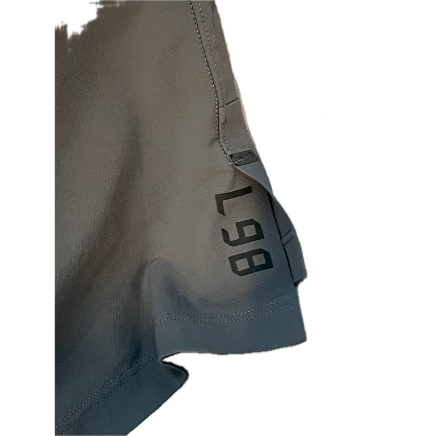 L98 Gray Running Shorts Mens Medium 26x6