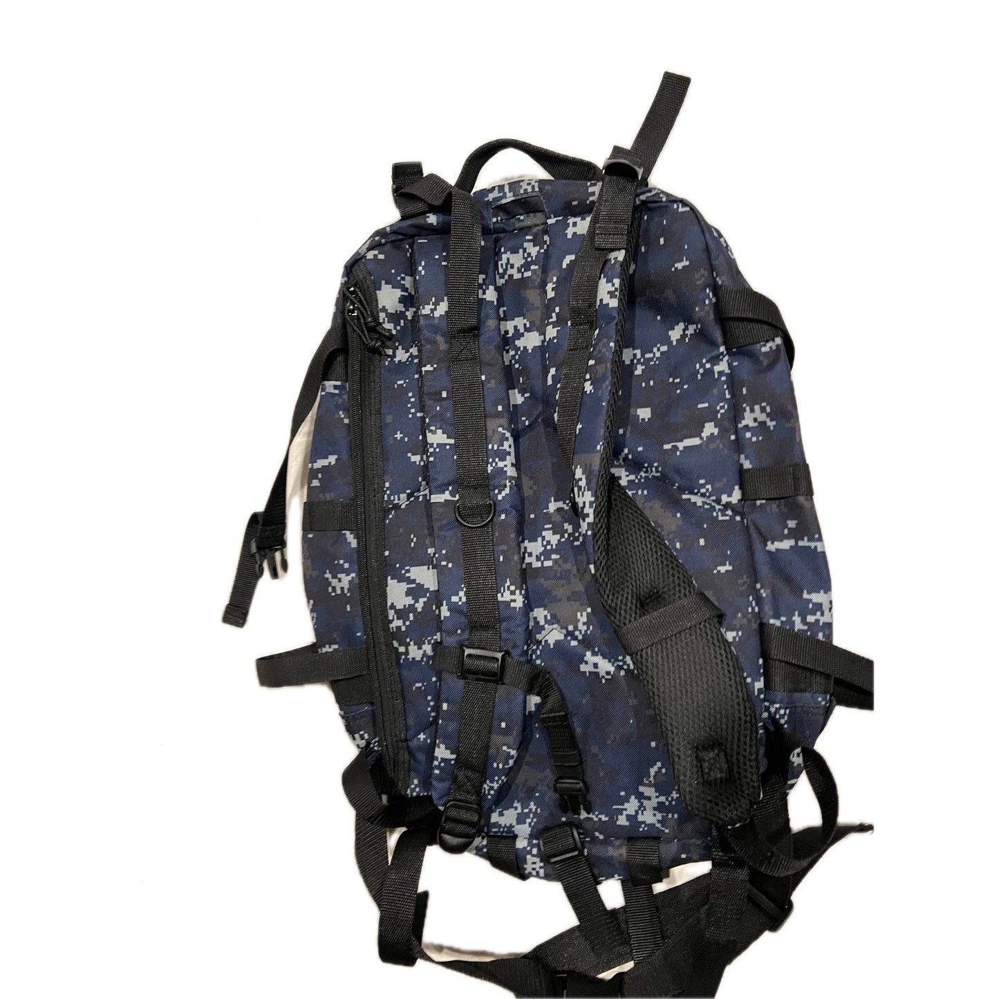 Generic Blue Black Camo Tactical Backpack