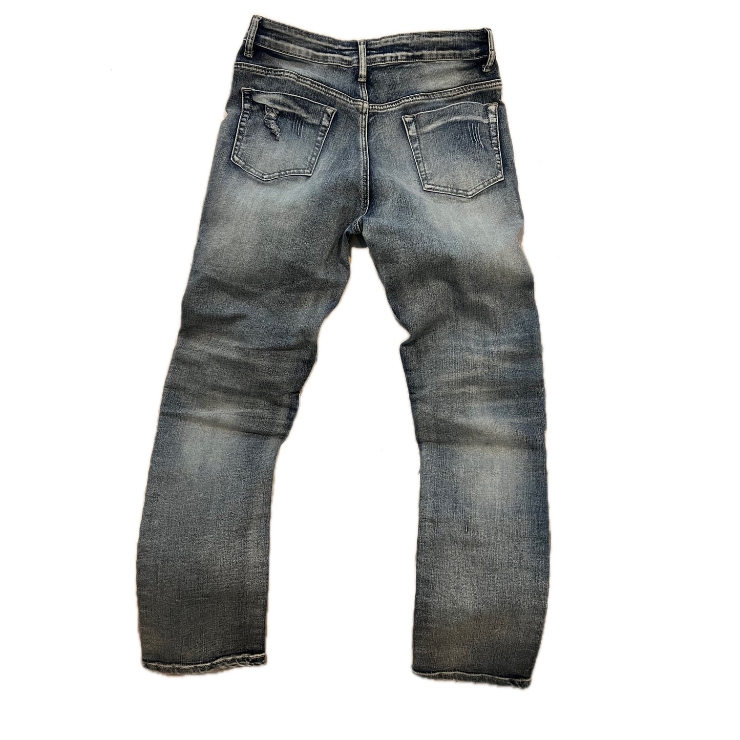 Jean délavé déchiré streetwear homme 32x28