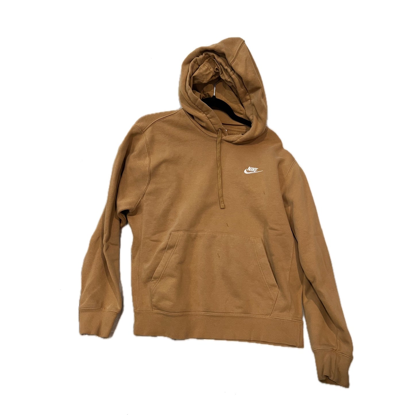 Nike Tan Pullover Hoodie Mens S