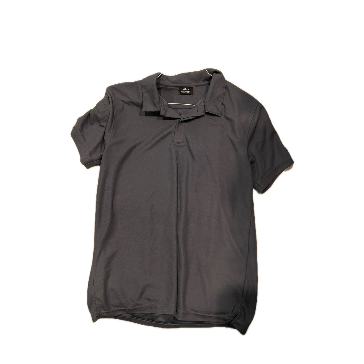 Design in Germany Gray Polo Shirt Mens Large