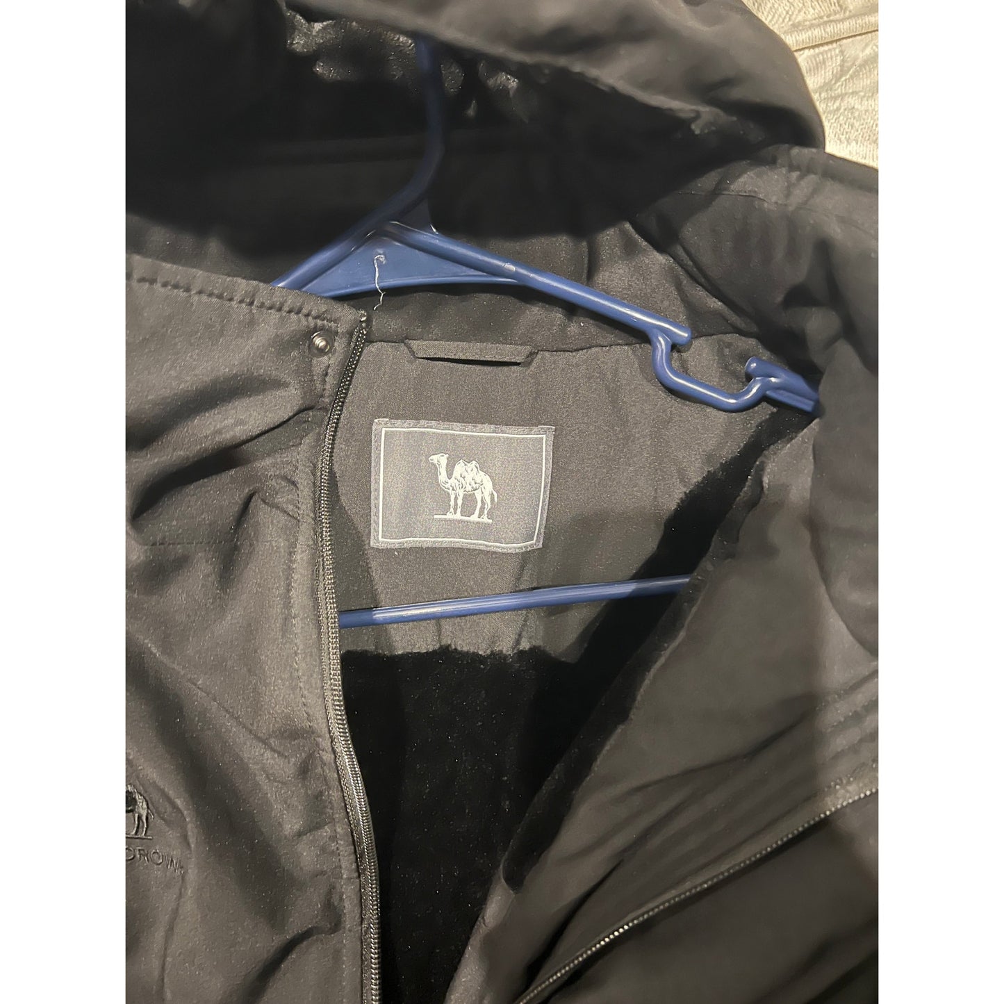 Camel Crown Winter Black Ski Jacket Mens Medium