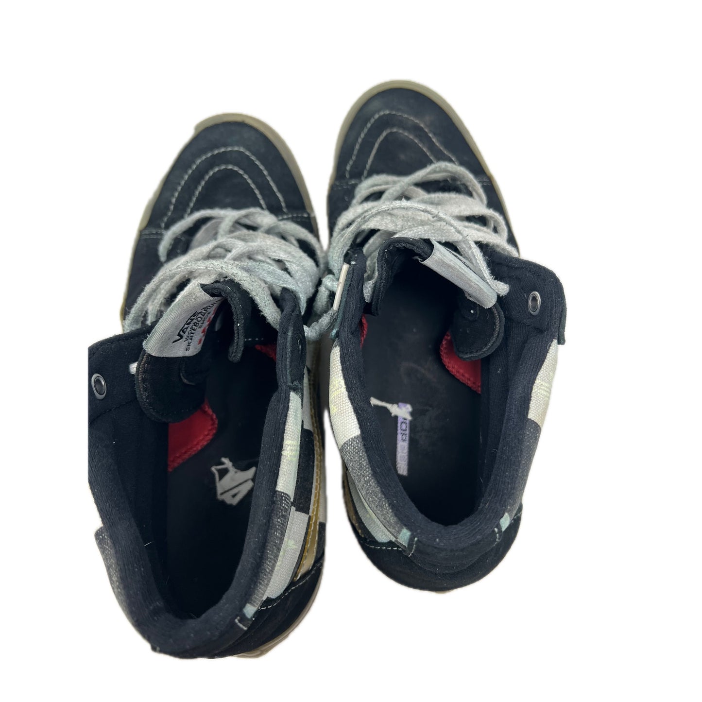 Vans High top Checked Skate Shoes Mens 11.5