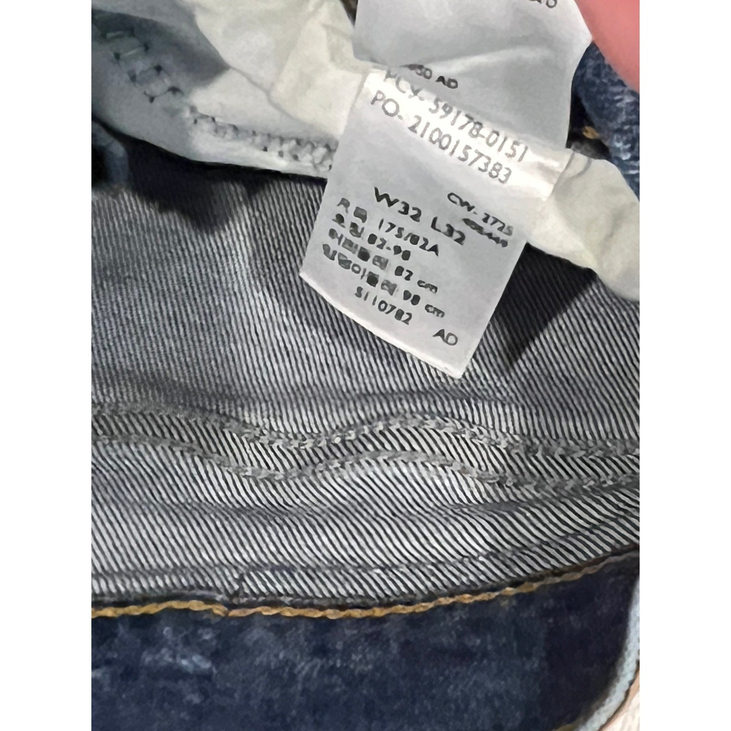 Signature by Levi's Slim Blue Jeans Mens 32x32