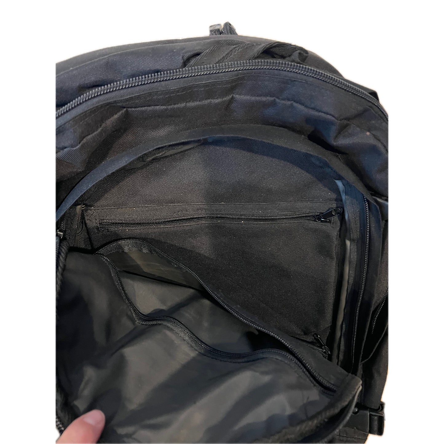 Bugout Gear Canvas Black Tactical Heavy Duty Backpack XXL
