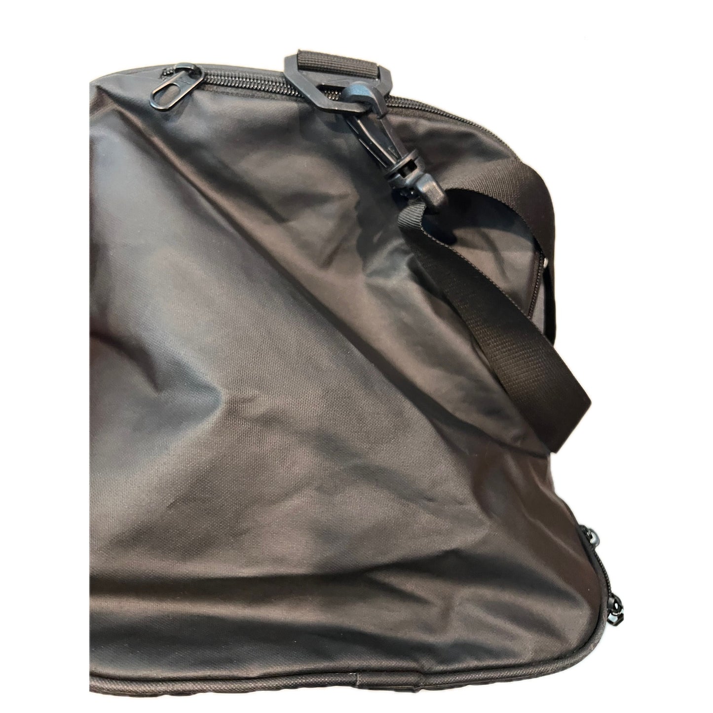 Nike Brasilia 9.5 Gray Black Medium 60L Duffel Gym Bag