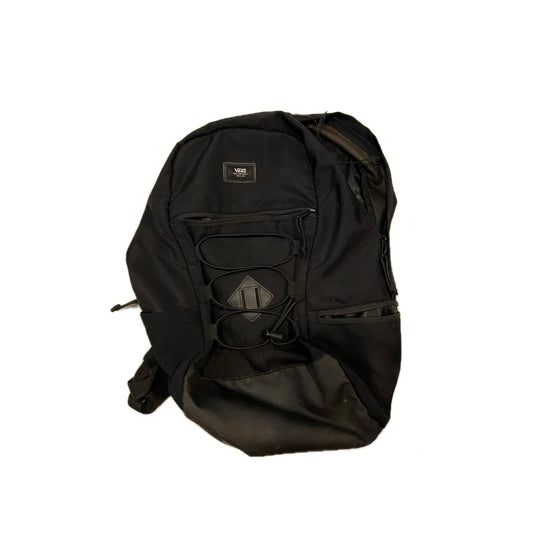 VANS Off The Wall Black Computer Backpack