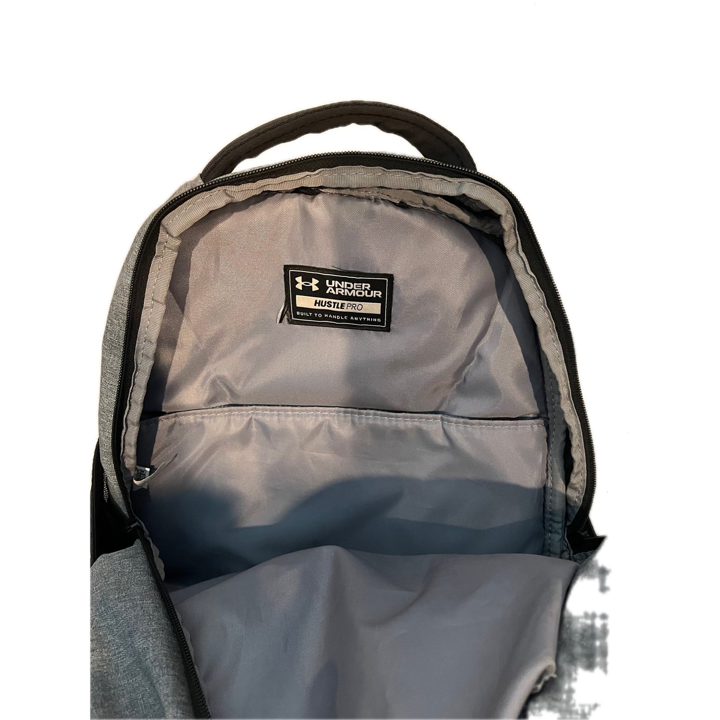 Sac à dos Under Armour Hustle Pro noir et gris