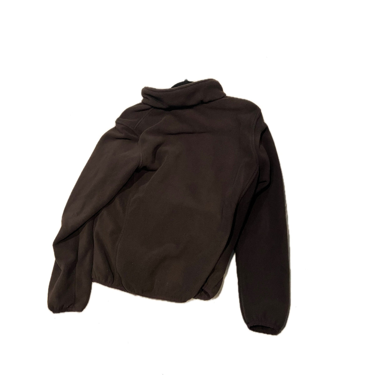 New Balance Full Zip Brown Fleece Womans Med