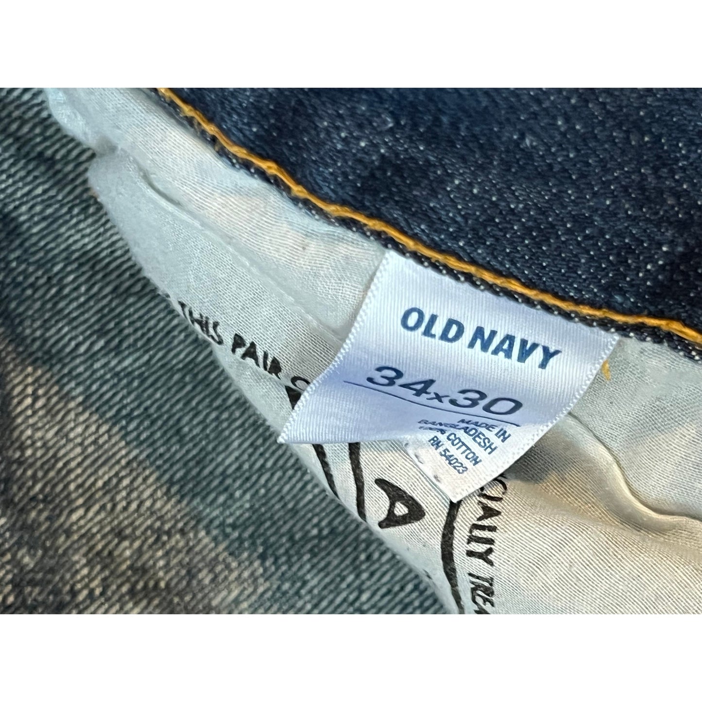 Old Navy Premium Low Rise Straight Fit Jeans Mens 34x30