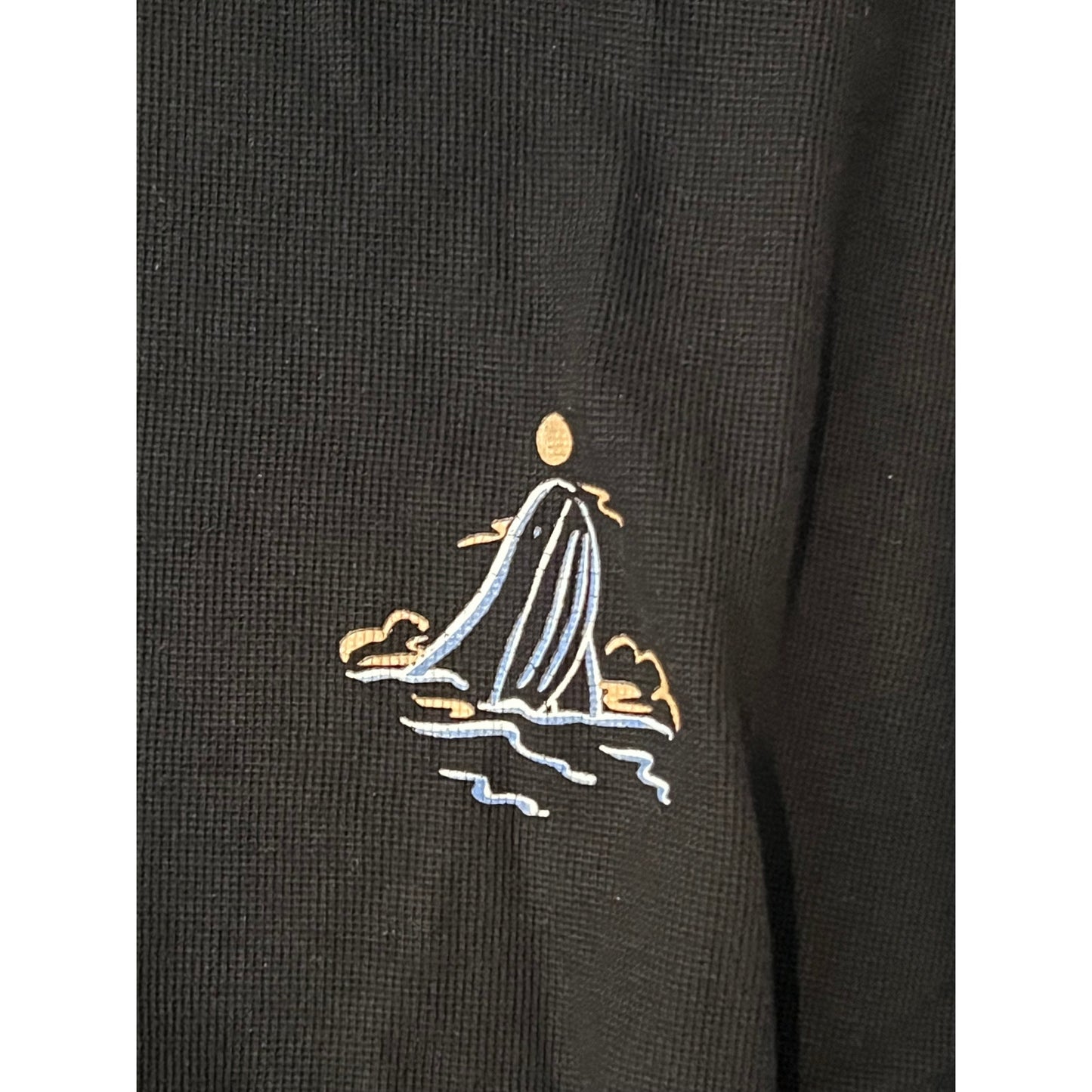 Keep Going Whale Breach Black T-Shirt Mens 3XL