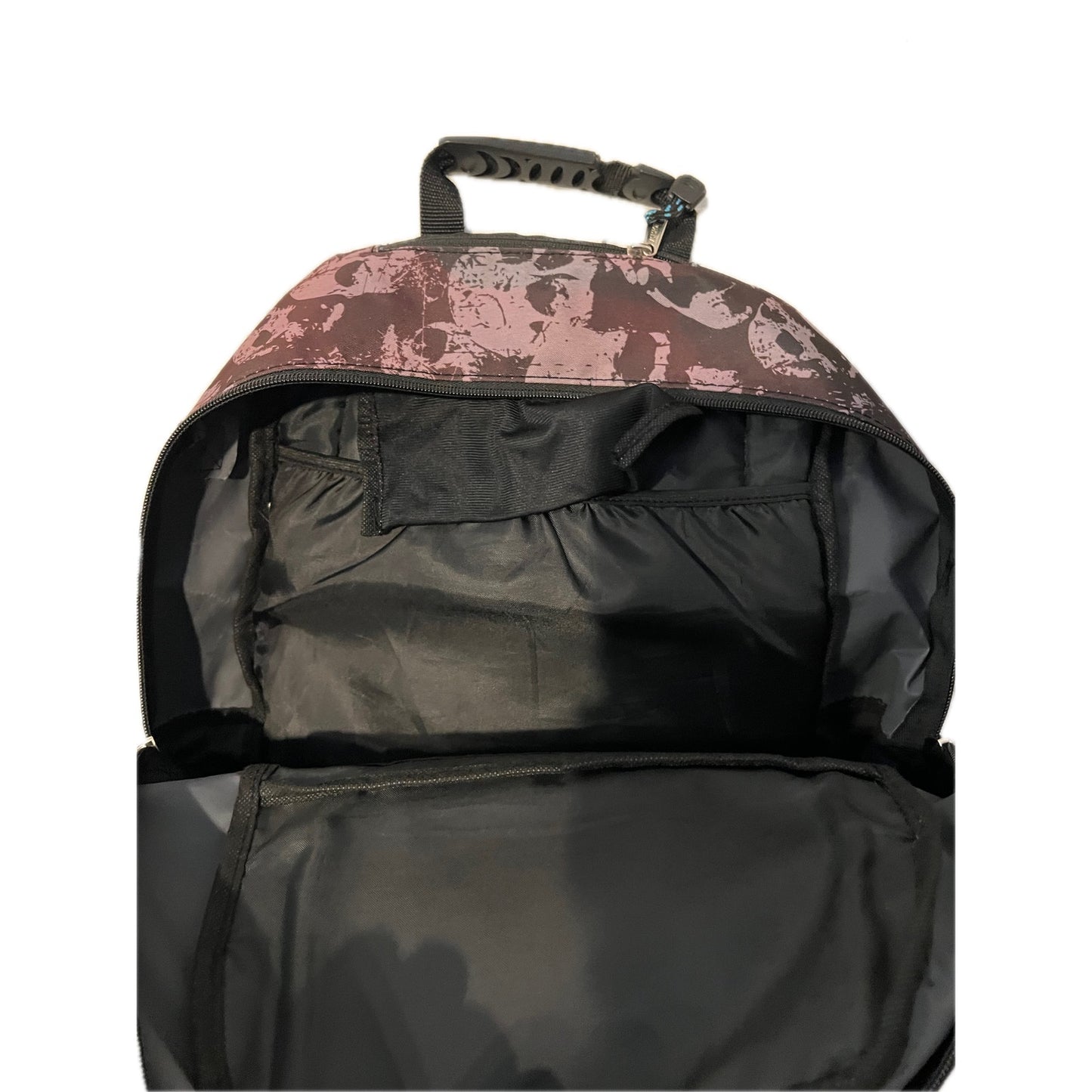 Mochila skater Eastsport Unisex Dual Strap con calaveras, azul gris