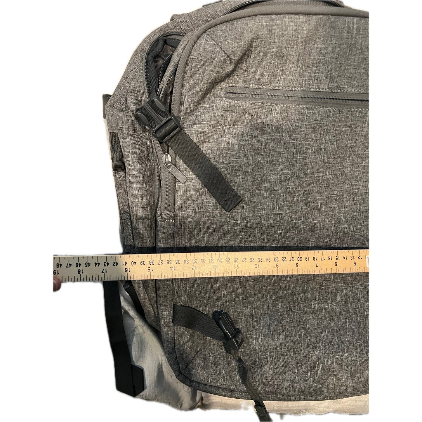 Target Made by Design XL Black Gray Clamshell Backpack 34L