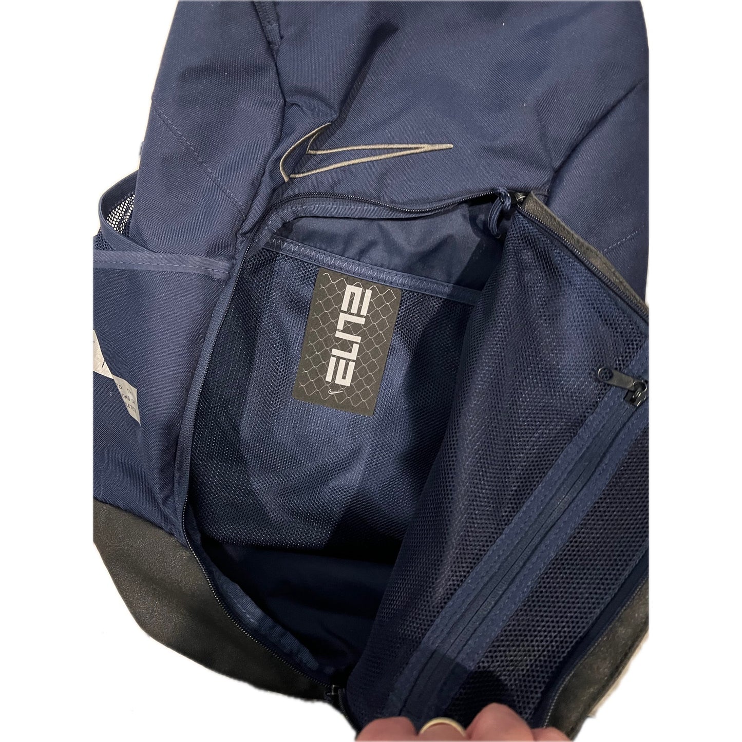 Nike Elite Pro Hoops Basketball Backpack Bag Blue