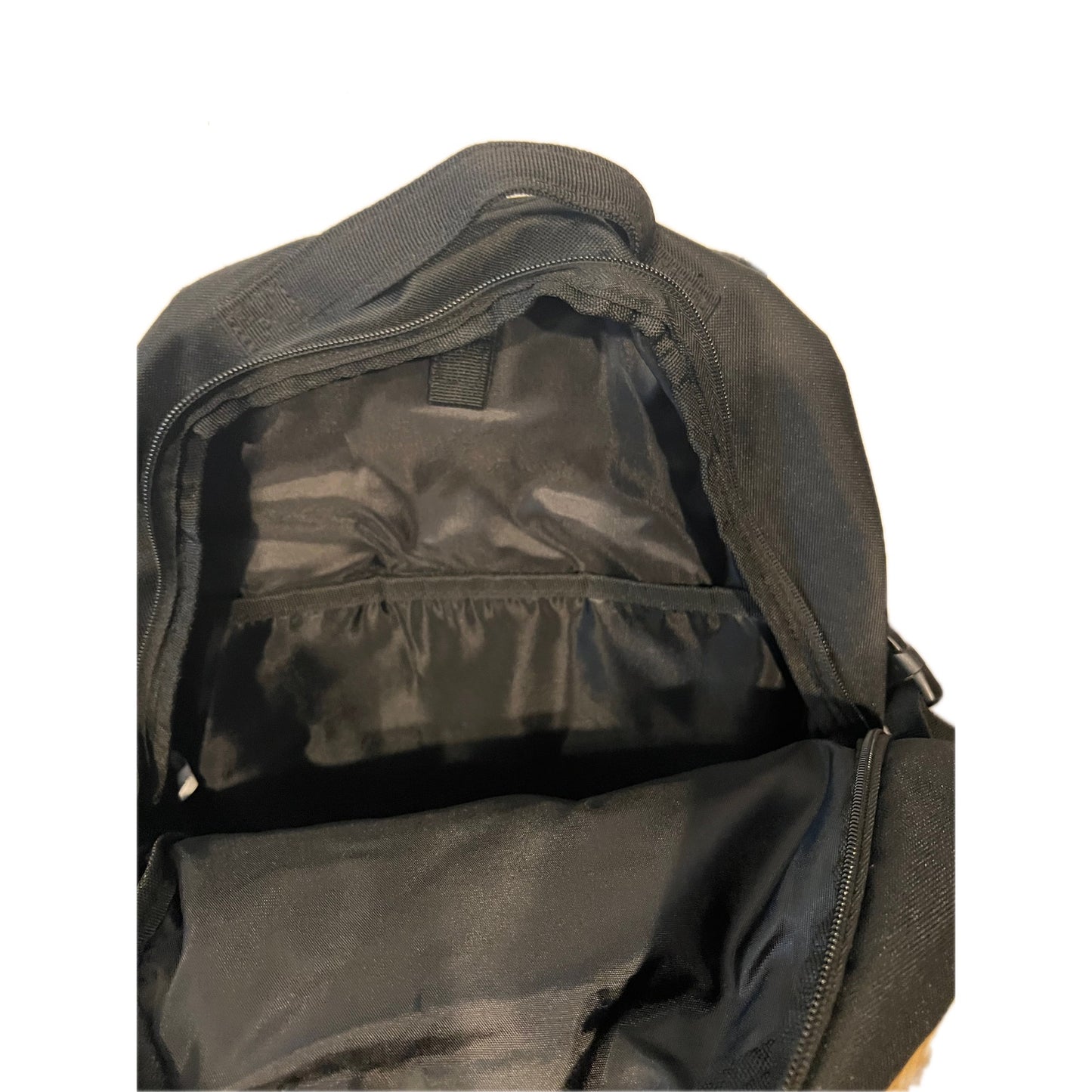 Generic Black Canvas Tactical Backpack
