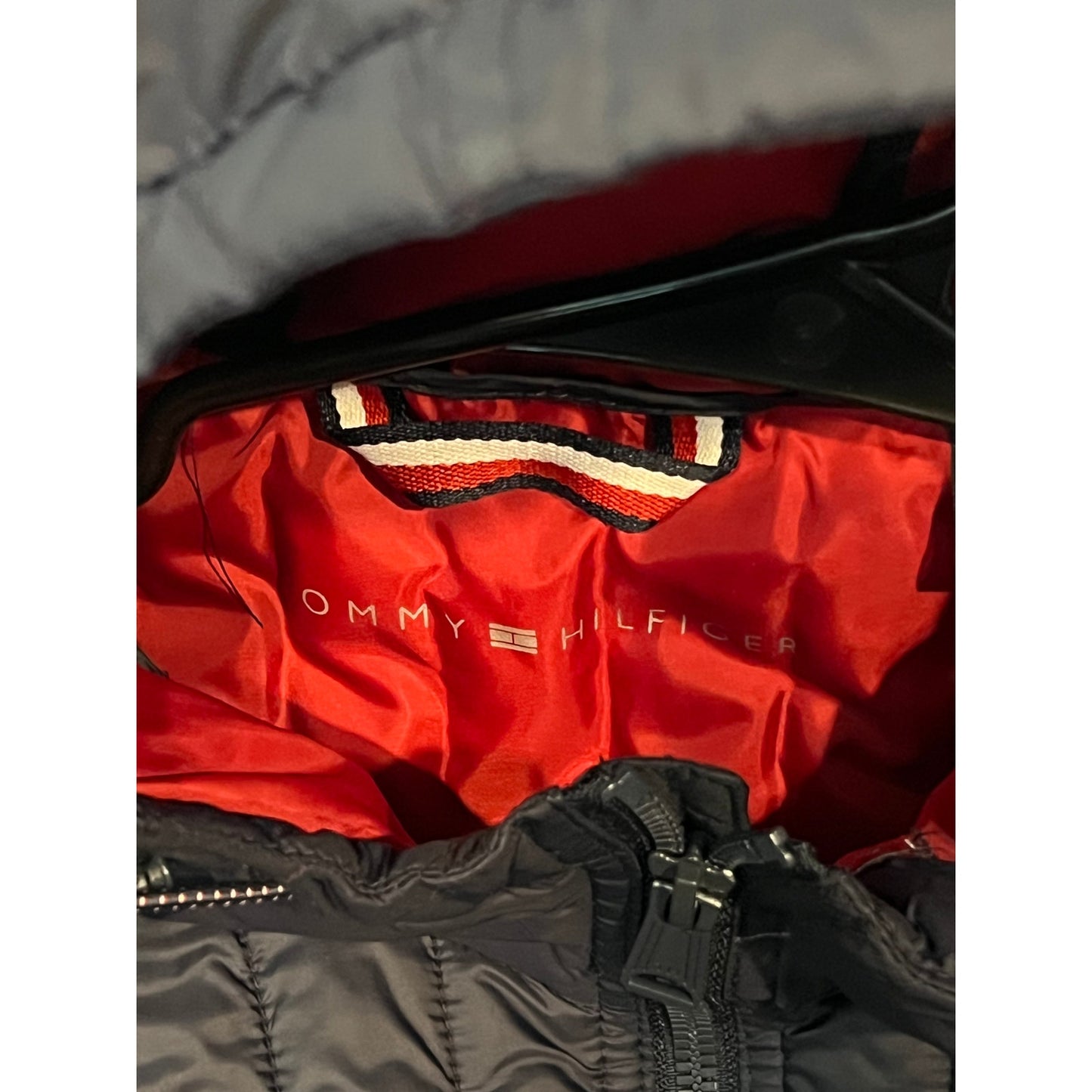 Doudoune matelassée Tommy Hilfiger bleue pour homme, taille L