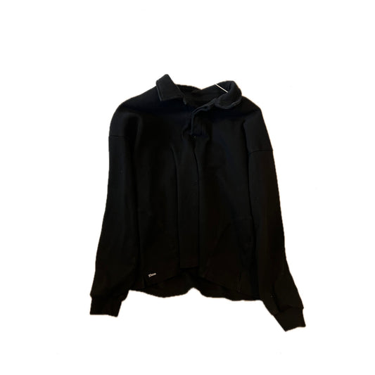33MM Pullover qtr button Black Pullover Mens S