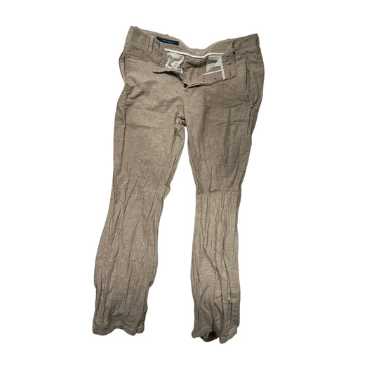 Perry Ellis Beige Paperbag Casual Pants Mens 31x31