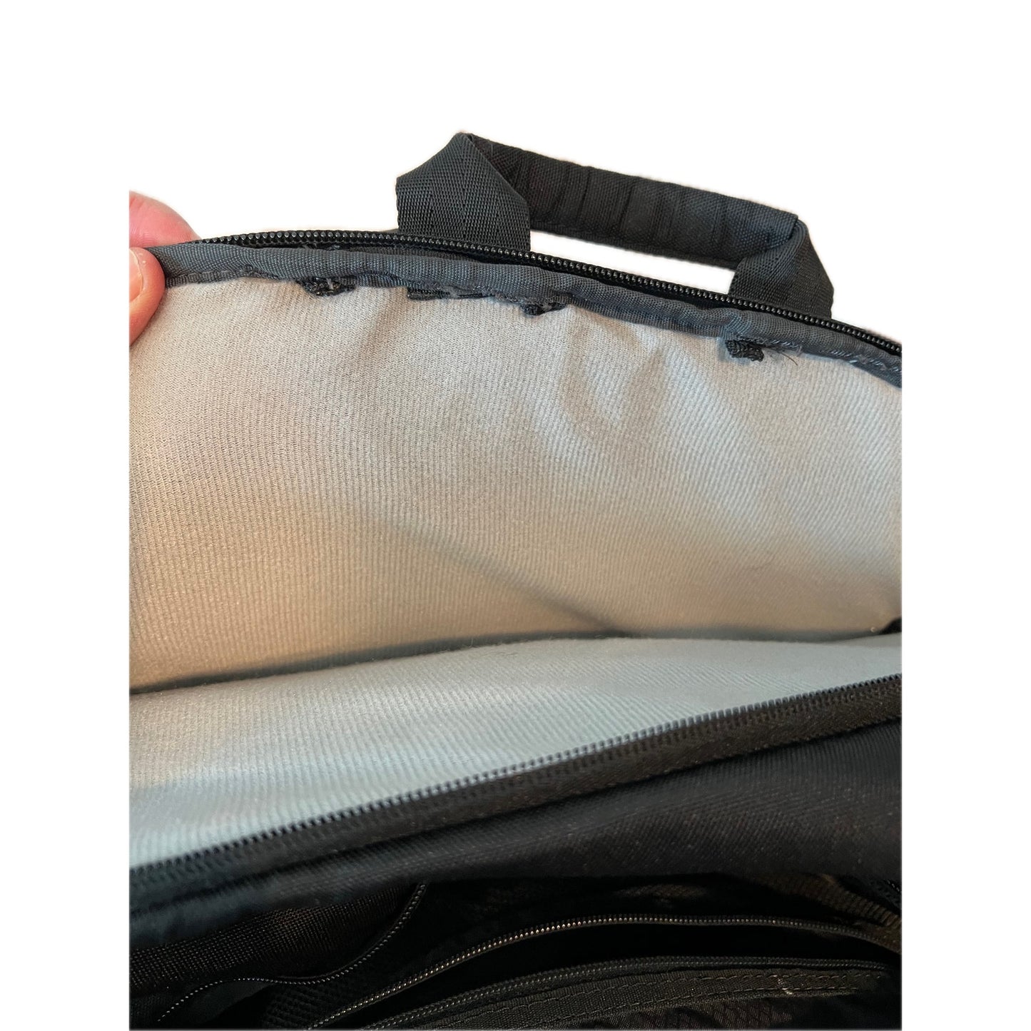 Target Made by Design XL Black Gray Clamshell Backpack