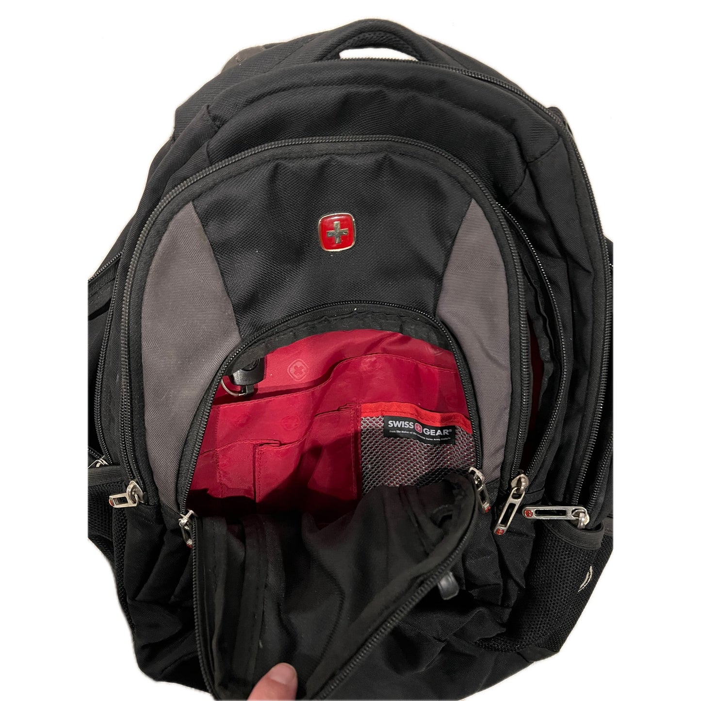 Sac à dos pour ordinateur portable Swiss Gear Bungee Core noir et gris
