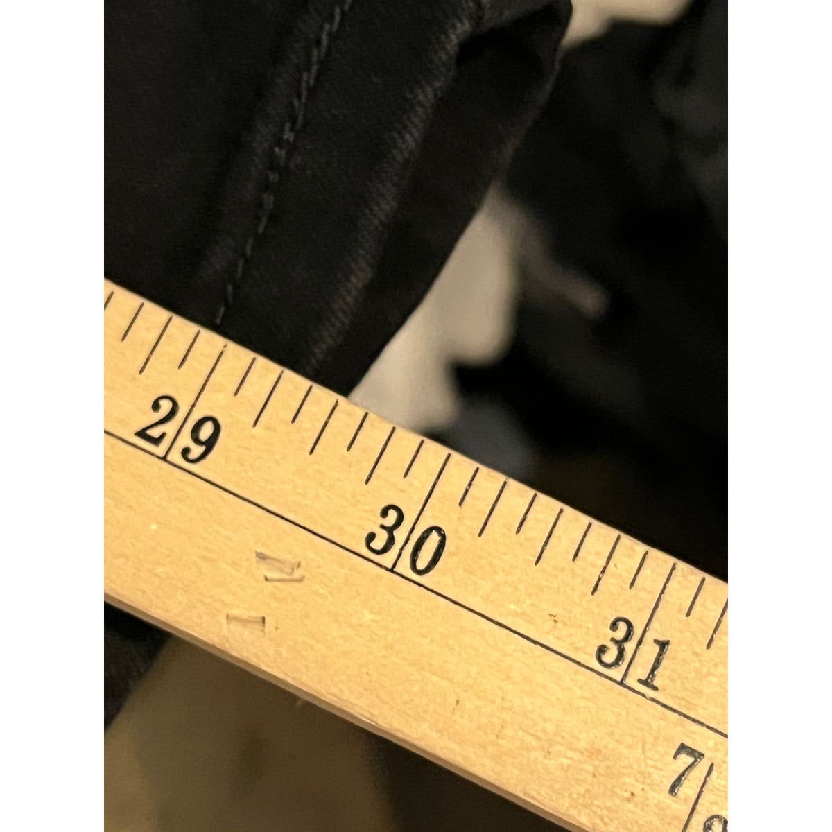 No Label Slim Fit Black Jeans 32x30
