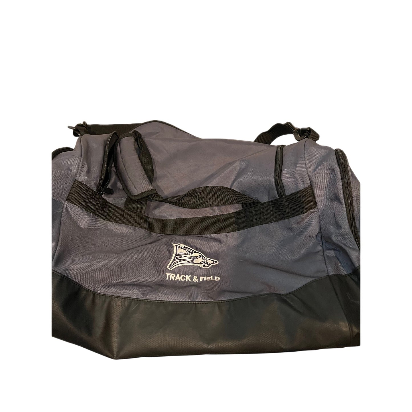 Adidas Defender Medium 20"x12"x10" Gray Black Duffel Bag