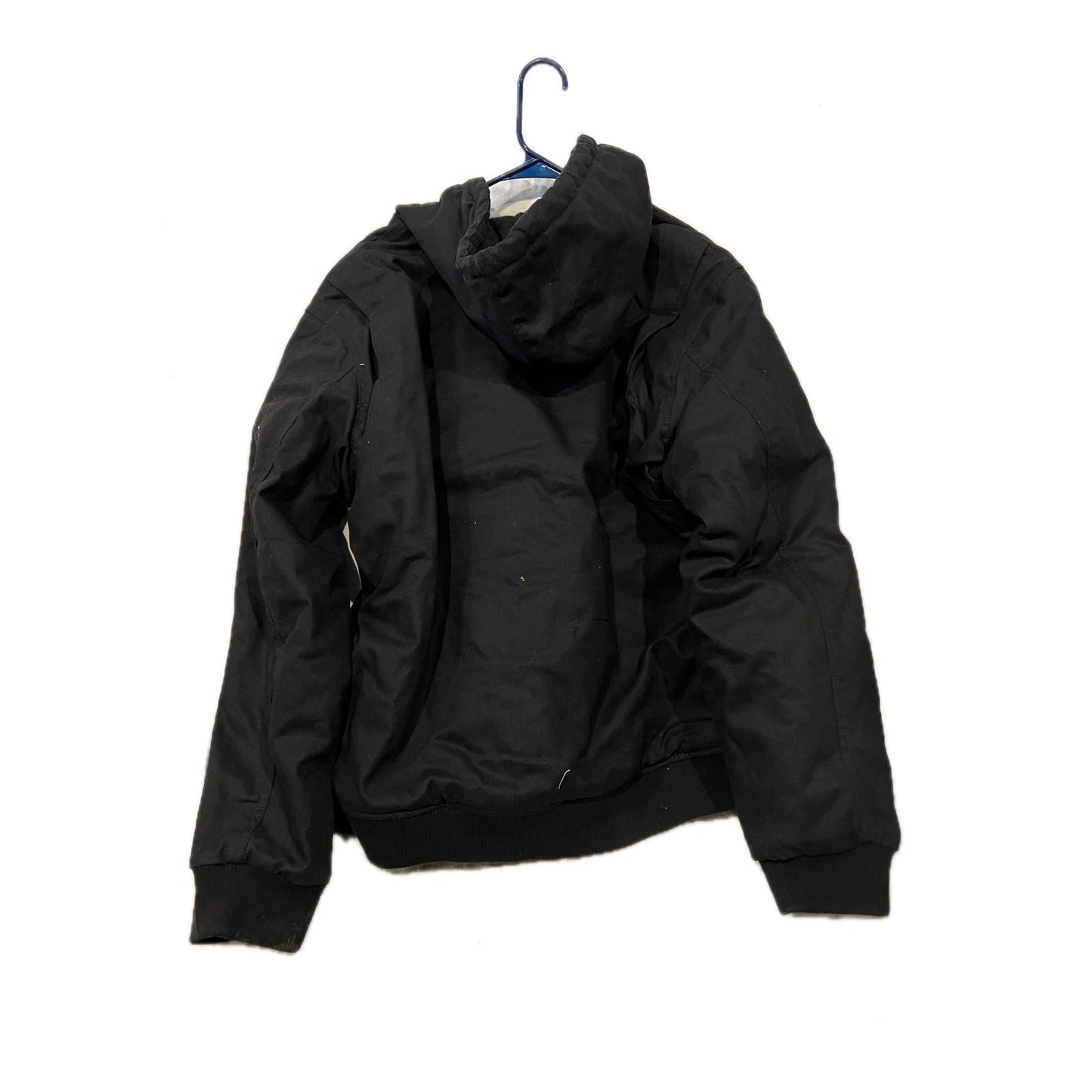 Bass Creek Heavy Denim Hooded Work Jacket Mens Large