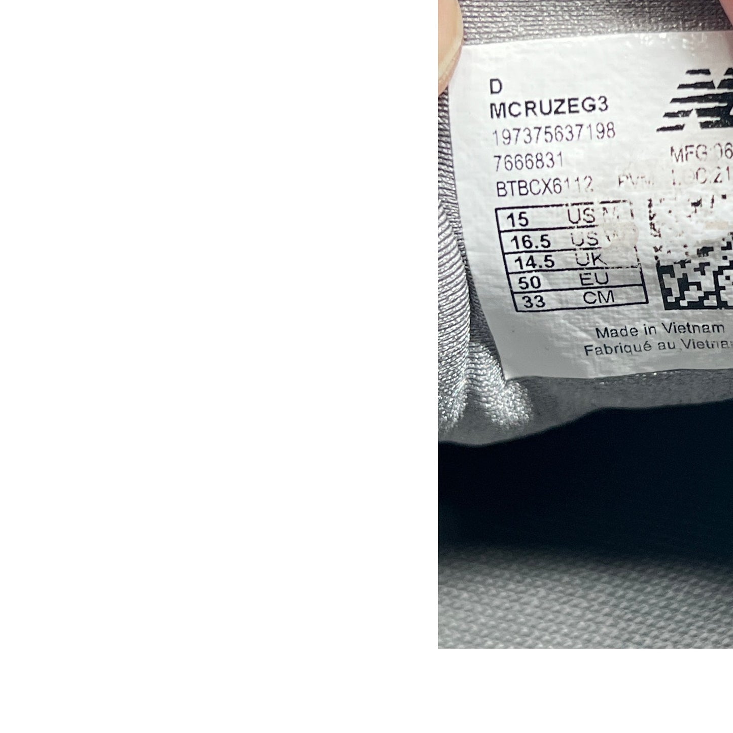 New Balance Fresh Foam X Cruz v3 'Shadow Grey' Mens 15