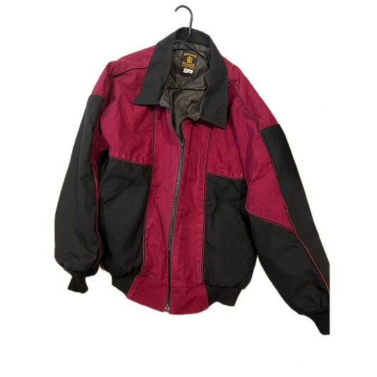 Award Design Western Apparel Denim Red Black Jacket Mens XXL