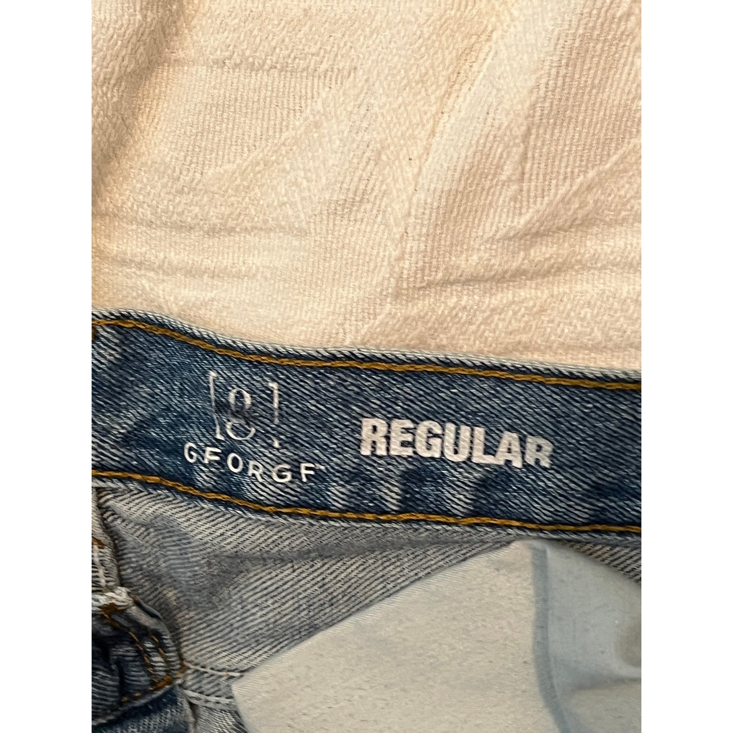 George Regular Blue Jeans Mens 34x30