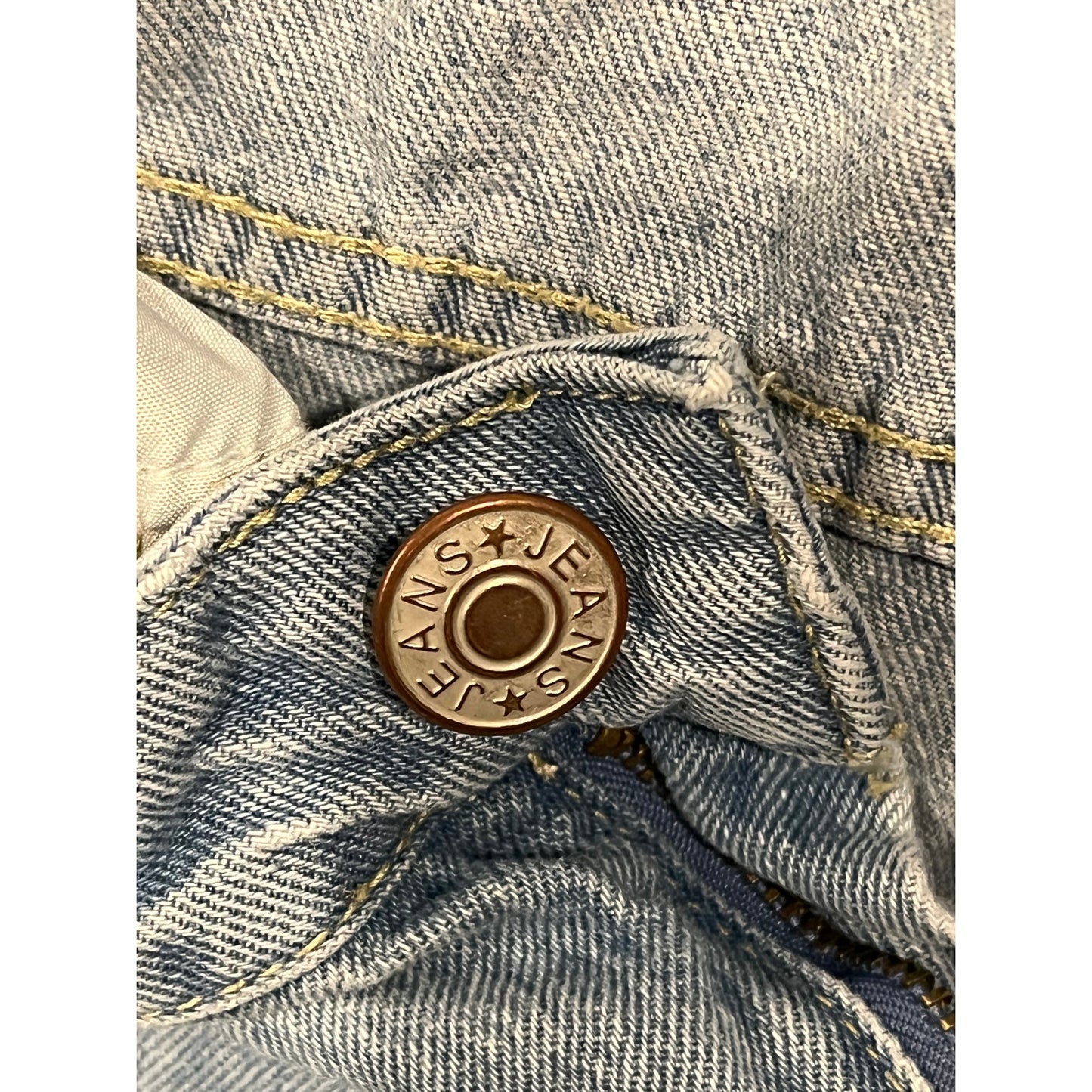Newtusfan Blue Denim Baggy Jeans Mens 34x28