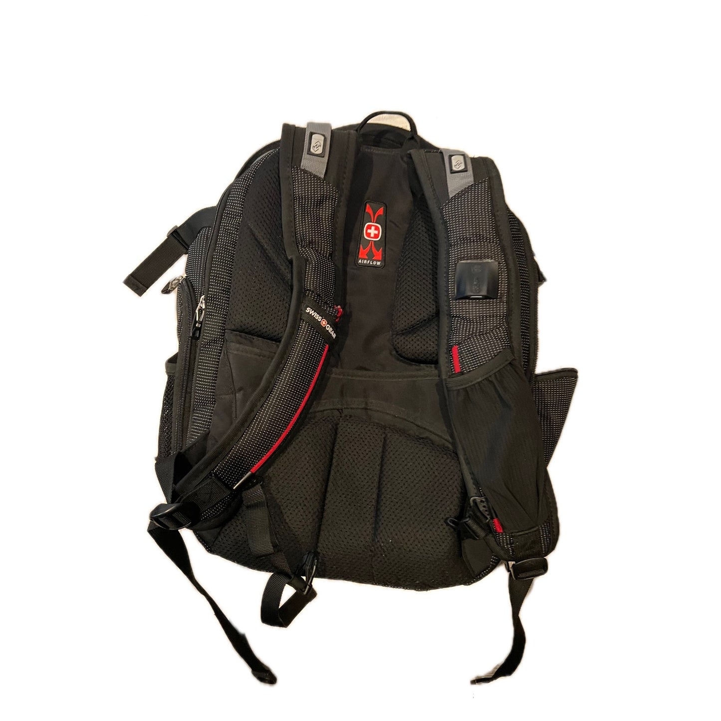 Swiss Gear Cecil Laptop Backpack Black Red