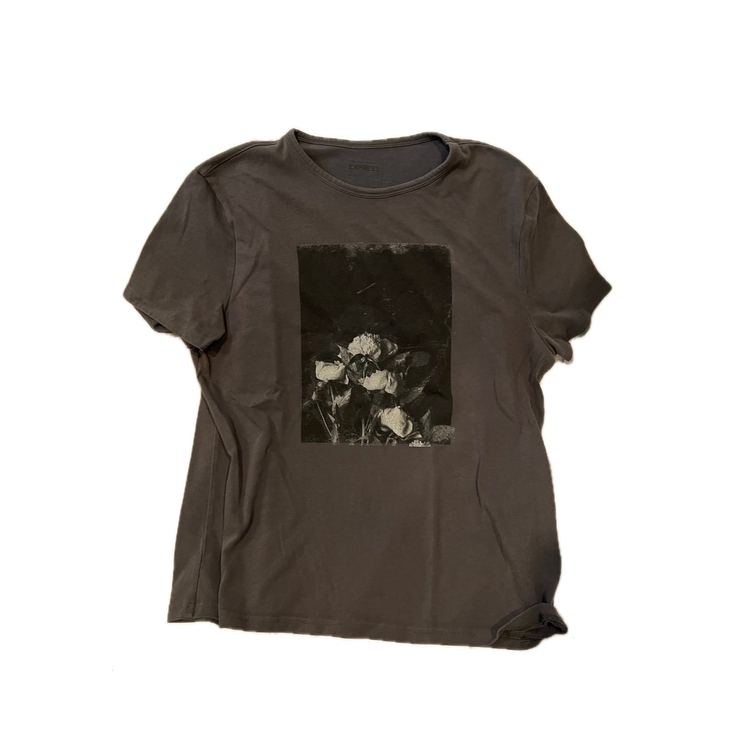 Express Graphic Print T-Shirt Mens Large