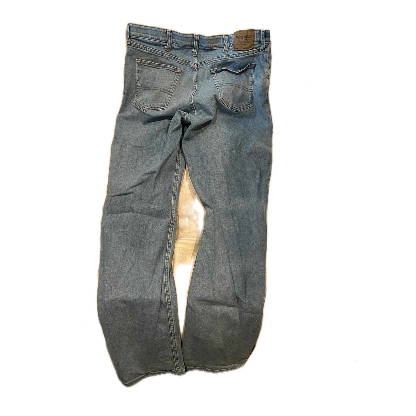 Wrangler Authentic Straight Leg Jeans Homme 34x36