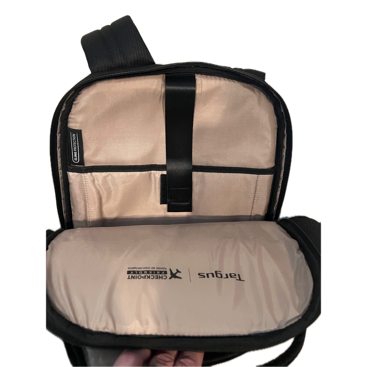 Targus 15–16 Mobile Elite Checkpoint-Friendly Backpack Black