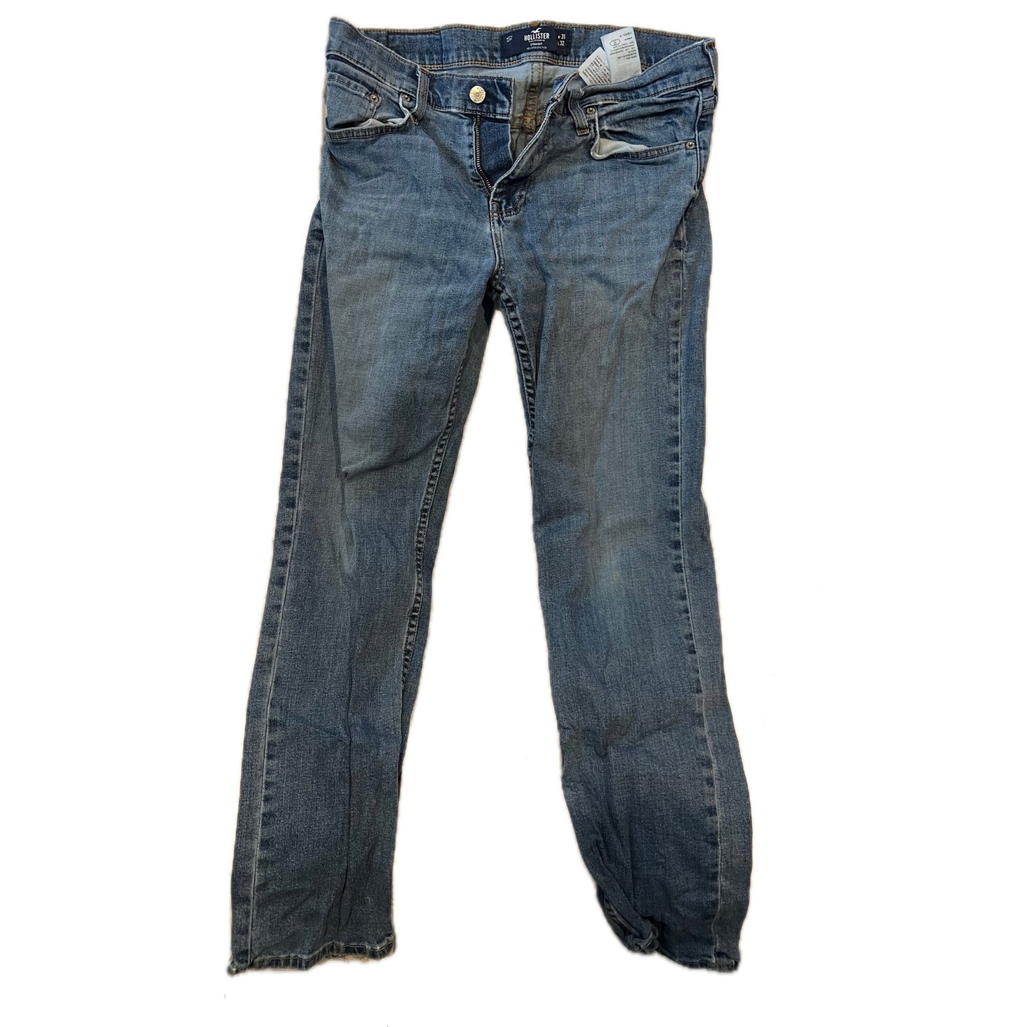 Hollister Straight Blue Jeans 31x32
