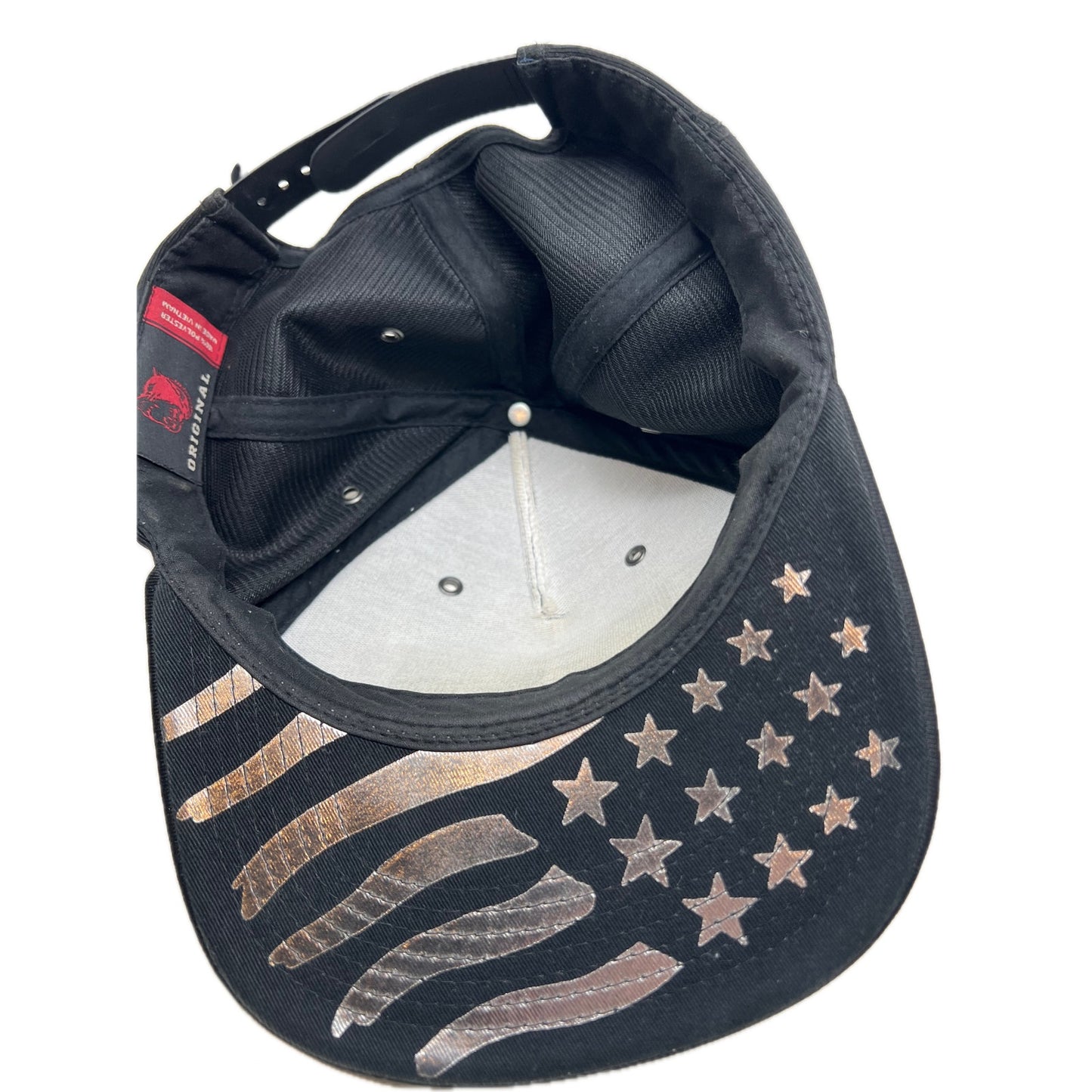 Pitbull Dallas US Flag Snapback Baseball Cap Adjustable