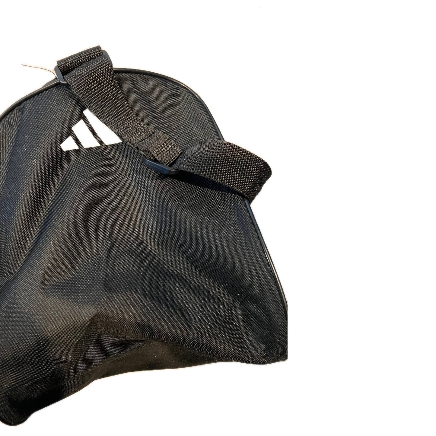 Adidas Defender Small Gray Black Gym Bag 18"x10"x12"