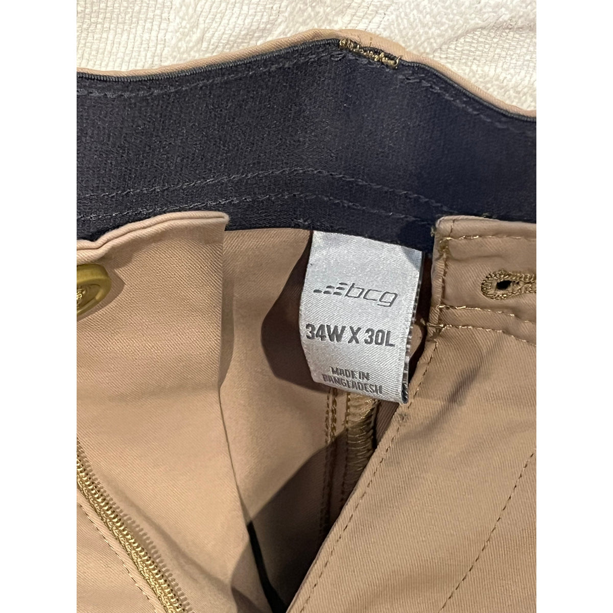 BCG Beige Golf Pants Men's 34x30